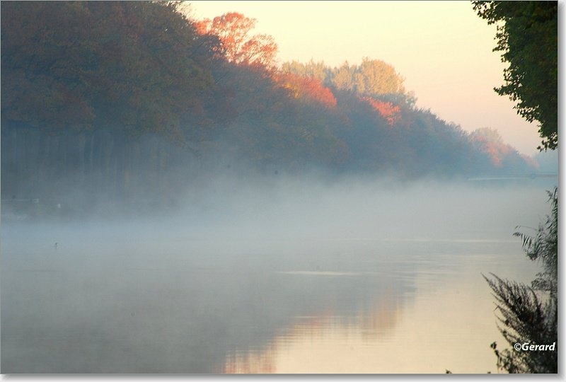 Ochtendnevel  Kempisch kanaal 2.JPG - Ochtendnevel  Kempisch kanaal